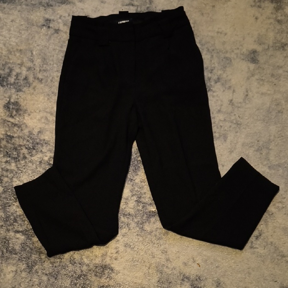 Express Men's Elegant Black Dress Pants